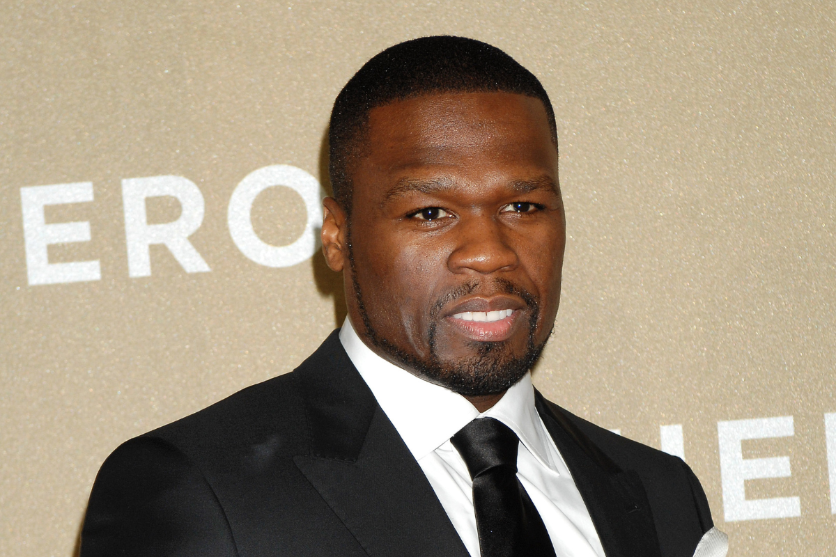50 Cent on a red carpet.