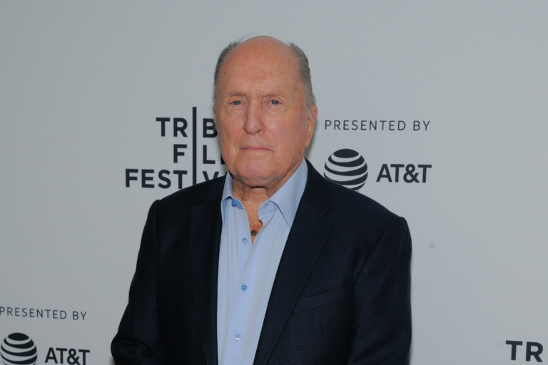 Robert Duvall on a red carpet.