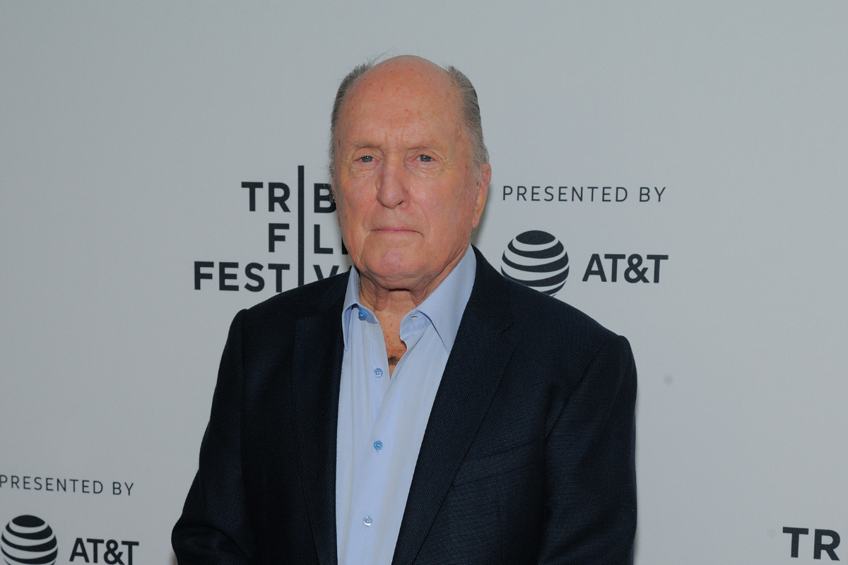 Robert Duvall on a red carpet.