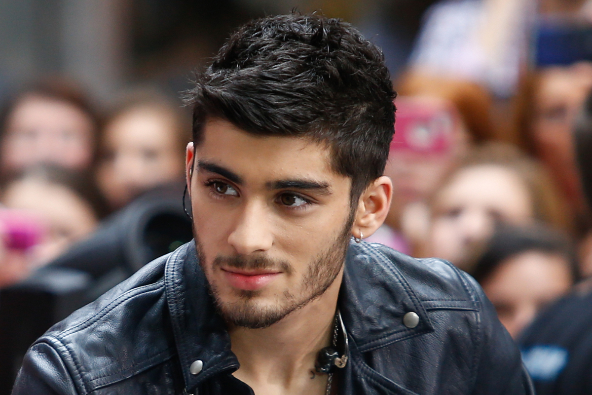 Zayn Malik during an interview.