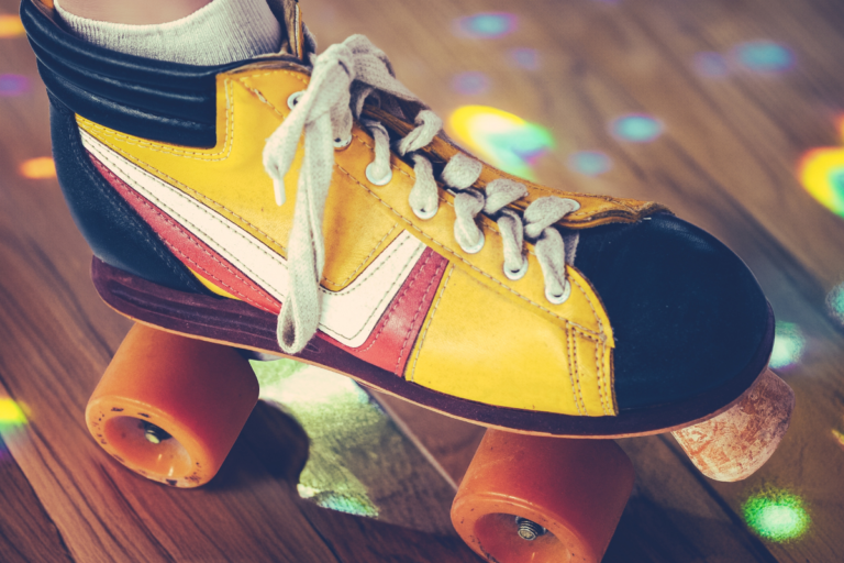 An image of roller skates.