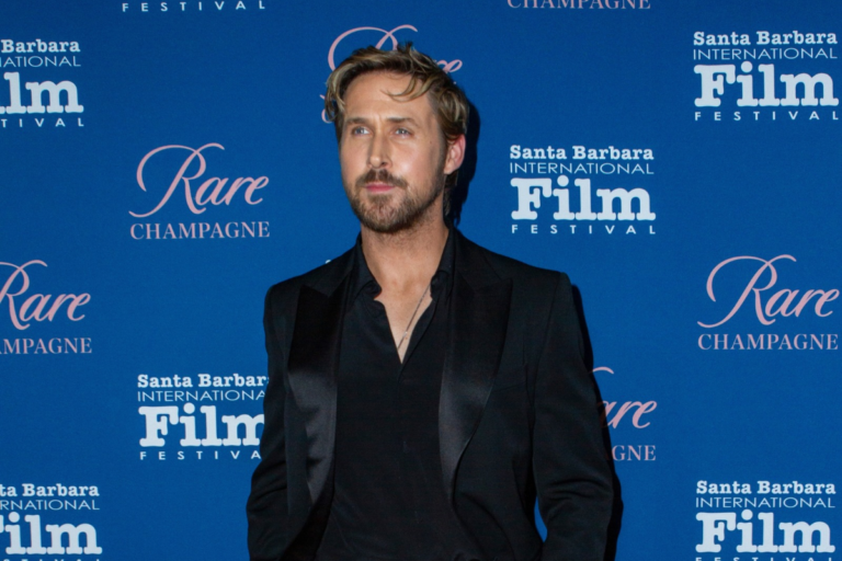 Ryan Gosling on a red carpet.